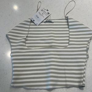 Zara striped Shirt! Never worn!!